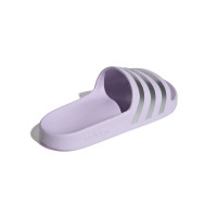 adidas Adilette Aqua Slippers Dames Paars Zilver