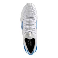 Mizuno Morelia Neo IV Beta Elite Gras Voetbalschoenen (FG) Wit Blauw