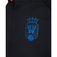 Robey Willem II Trainingstrui 1/4-Zip 2024-2025 Kids Zwart