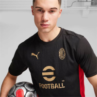 PUMA AC Milan Trainingsset 2024-2025 Zwart Rood Goud