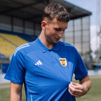 adidas SC Cambuur Presentatie Polo 2024-2025 Blauw Wit