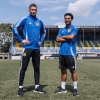 adidas SC Cambuur Presentatie Polo 2024-2025 Blauw Wit