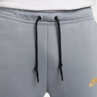 Nike Tech Fleece Sportswear Joggingbroek Grijs Goud