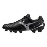 Mizuno Monarcida Neo III Select Gras Voetbalschoenen (FG) Zwart Zilver