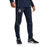 PUMA Fenerbahce SK Casuals Trainingspak Full-Zip 2024-2025 Donkerblauw Geel