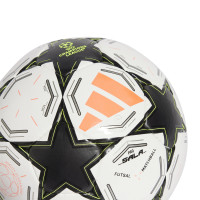 adidas UEFA Champions League Pro Zaalvoetbal Maat 4 2024-2025 Wit Zwart Geel