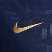 Nike FC Barcelona Pre-Match Trainingsshirt 2024-2025 Dames Donkerblauw Goud