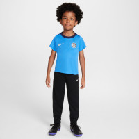 Nike Chelsea Academy Pro Trainingsshirt 2024-2025 Kleuters Blauw Donkerblauw Wit