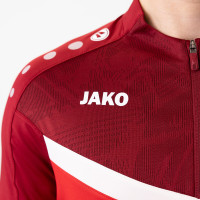 JAKO Iconic Trainingstrui 1/4-Zip Rood