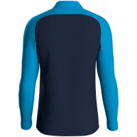 JAKO Iconic Trainingstrui 1/4-Zip Donkerblauw Lichtblauw