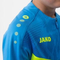 JAKO Iconic Trainingstrui 1/4-Zip Kids Donkerblauw Lichtblauw