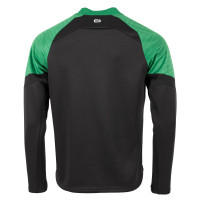 Stanno Bolt Trainingstrui 1/4-Zip Kids Zwart Groen