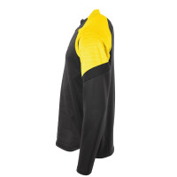 Stanno Bolt Trainingstrui 1/4-Zip Zwart Geel