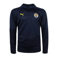 PUMA Fenerbahce SK Trainingspak 1/4-Zip 2024-2025 Donkerblauw Geel