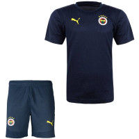 PUMA Fenerbahce SK Trainingsset 2024-2025 Donkerblauw Geel