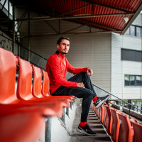 Nike MVV Maastricht Trainingstrui 2024-2025 Rood Zwart