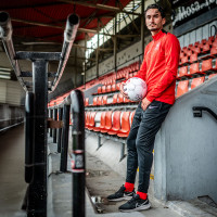 Nike MVV Maastricht Trainingstrui 2024-2025 Rood Zwart