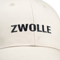 PEC Zwolle Casual Cap Beige Zwart