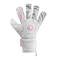 Elite Sport Fluir Keepershandschoenen Wit Roze