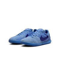 Nike Street Gato Zaalvoetbalschoenen (IN) Kids Blauw Donkerblauw