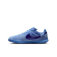 Nike Street Gato Zaalvoetbalschoenen (IN) Kids Blauw Donkerblauw