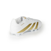 adidas Predator Club Gras / Kunstgras Voetbalschoenen (FxG) Kids Wit Goud