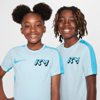 Nike Kylian Mbappé Academy Trainingsset Kids Lichtblauw Blauw