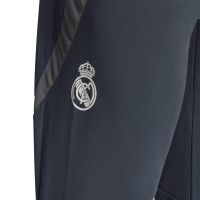 adidas Real Madrid Trainingspak 1/4-Zip Europees 2024-2025 Beige Donkergrijs Bruin