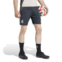 adidas Real Madrid Trainingsbroekje Europees 2024-2025 Donkergrijs Bruin Wit