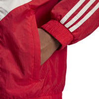 adidas Bayern München Originals Trainingspak Full-Zip 2024-2025 Rood Beige