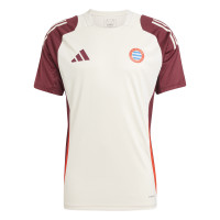 adidas Bayern München Trainingsset Europees 2024-2025 Wit Bordeauxrood Rood