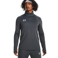 Under Armour Challenger Trainingspak 1/4-Zip Donkergrijs Wit