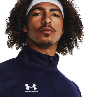 Under Armour Challenger Trainingspak 1/4-Zip Donkerblauw Wit