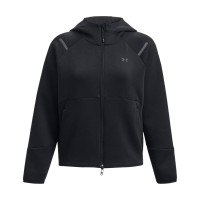 Under Armour Unstoppable Fleece Vest Dames Zwart Donkergrijs