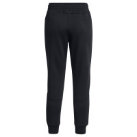 Under Armour Unstoppable Fleece Joggingbroek Dames Zwart Donkergrijs