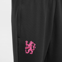 Nike Chelsea Strike Trainingsbroek 2024-2025 Kids Zwart Roze