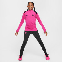 Nike Chelsea Strike Trainingsbroek 2024-2025 Kids Zwart Roze