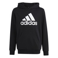 adidas Essentials Big Logo Hoodie Kids Zwart Wit