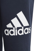 adidas Essentials Big Logo Hoodie Joggingpak Kids Donkerblauw Wit