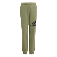 adidas Essentials Big Logo Hoodie Joggingpak Kids Olijfgroen Zwart Wit