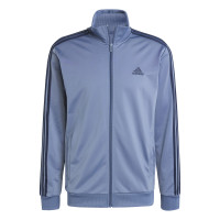 adidas Basic 3-Stripes Tricot Trainingspak Full-Zip Olijfgroen Wit