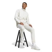 adidas Sportswear 3-Stripes Trainingspak Full-Zip Grijs Wit