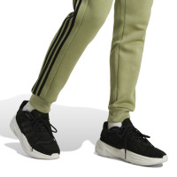 adidas Essentials Fleece Joggingbroek Olijfgroen Zwart