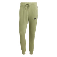 adidas Essentials Fleece Joggingbroek Olijfgroen Zwart