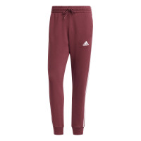 adidas Essentials Fleece Hoodie Joggingpak Bordeauxrood Wit