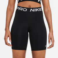 Nike Pro 365 Short 8-Inch Dames Zwart Wit