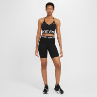 Nike Pro 365 Short 8-Inch Dames Zwart Wit