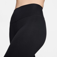 Nike One Sportlegging Dames Zwart Wit