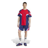 adidas Arsenal Originals Broekje 2024-2025 Donkerblauw Rood Paars