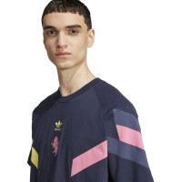 adidas Juventus Originals Zomerset 2024-2025 Donkerblauw Roze Geel